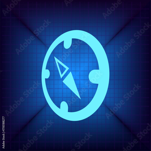 Vector illustration on a blue background