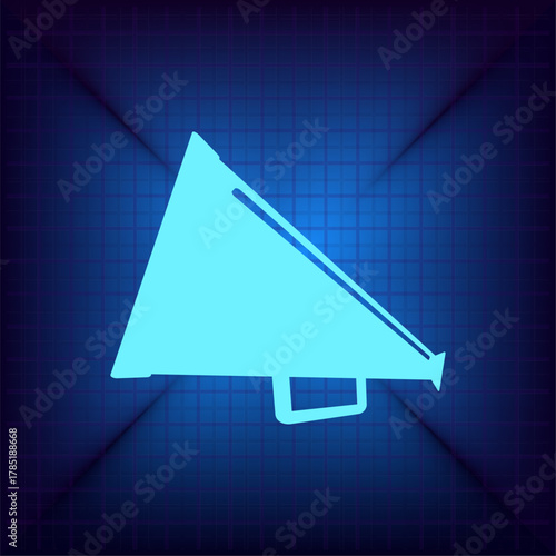 Vector illustration on a blue background