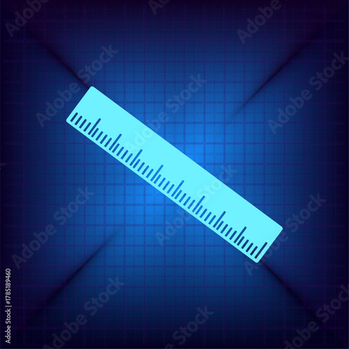 Vector illustration on a blue background