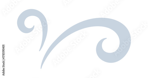 Wind swirls and gusts element