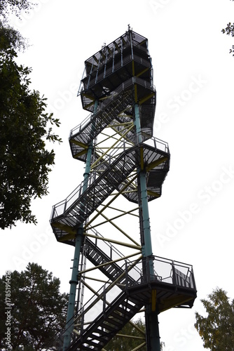 Müritz Nationalpark, Turm auf dem Käflingsberg bei Speck
