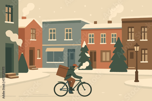 Cycling geometric city grain texture vapor vector icon between no winter layering