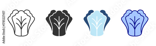 Greens Icon Set. Designed In Multi Style