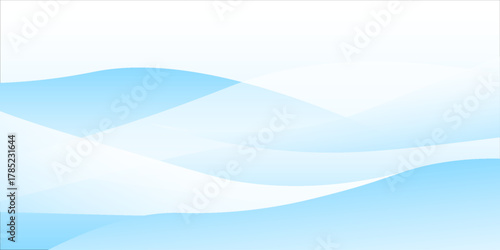 Abstract white wavy glowing lines on a blue background. Futuristic digital high-technology pattern. Health Care concept. Vector illustration