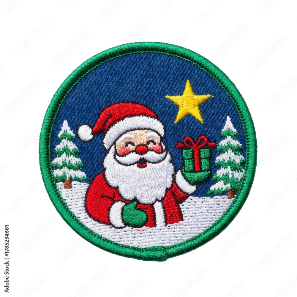 Fototapeta premium サンタクロースとプレゼント