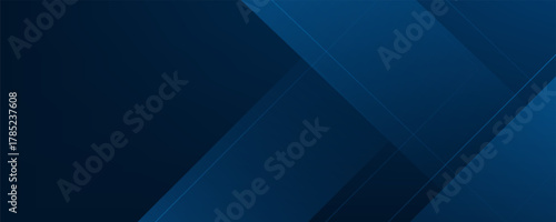 Abstract background gradient dark navy blue banner simple abstract