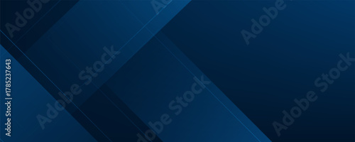 Abstract background gradient dark navy blue banner simple abstract