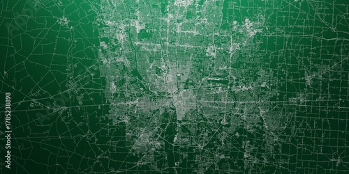 Foto Columbus (Ohio, USA) street map