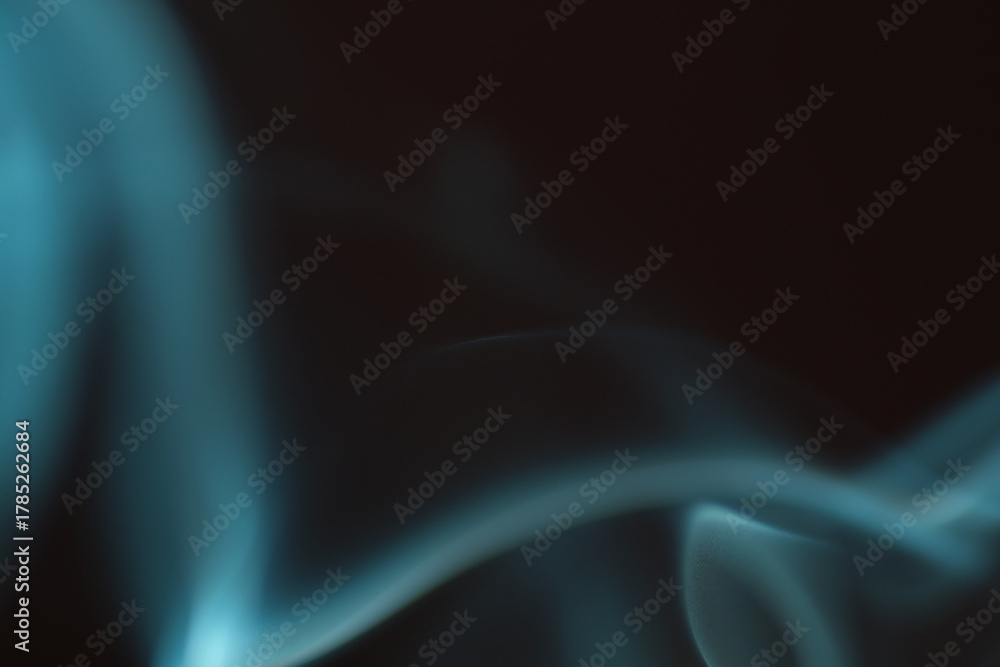 Sticker Plakat Close up of cigarette smoke as background