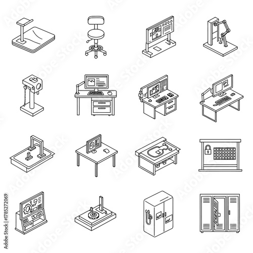 modern laboratory equipment diverse equipment in a science lab enhancing research capabilities for innovation development and scientific exploration.
