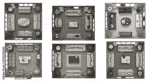 living room layout designs presenting furniture arrangement concepts showcasing interior design ideas in cozy spaces ideal for renovation planning