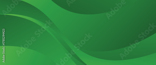 Abstract green wavy background. suit for banner, web, presentation, brochure.eps 10