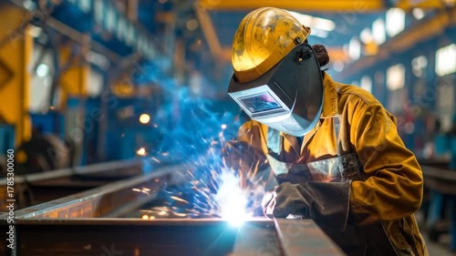 Welder at Work.