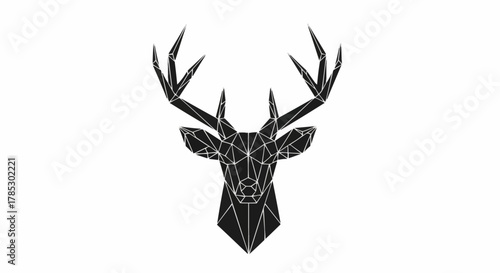 silhouette of a deer