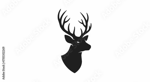 deer head vector