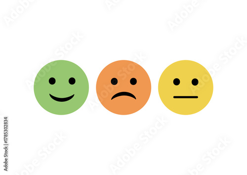 Confused Smiley Emoticon PNG Illustrations – Cute Expression Icons for Design and Chat