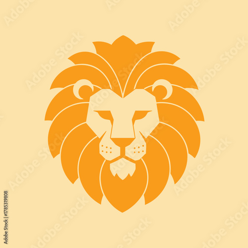 lion-head-logo-bold-black-white-graphic