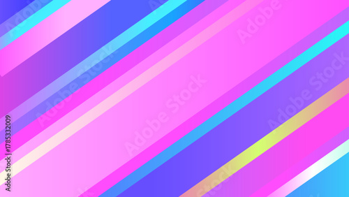 カラフルな斜めストライプの抽象的グラデーションの背景