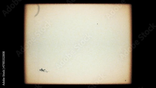 Vintage old film frame overlay