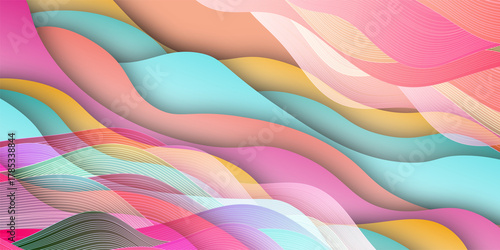 春　和紙　模様　背景　