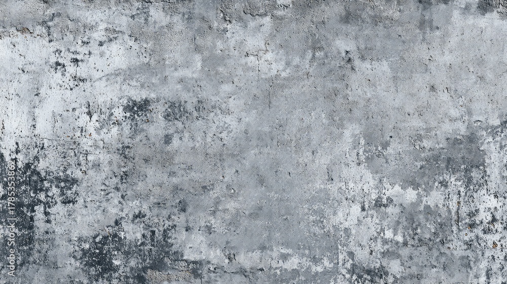 Fototapeta premium Textured Grey Concrete Wall Surface Ideal for Backgrounds and Design Projects in Urban Aesthetics and Modern Interiors