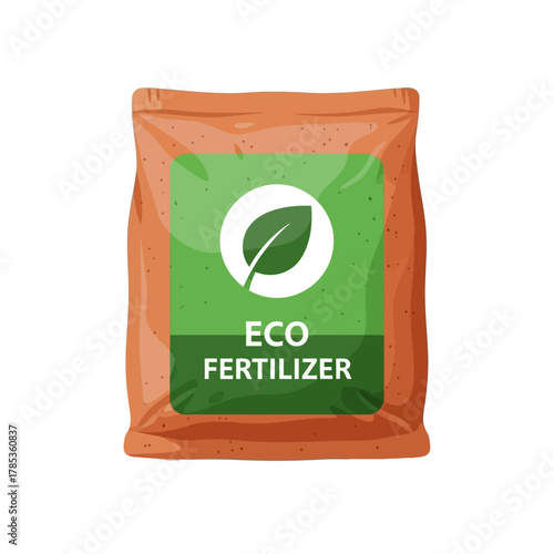 Eco Fertilizer Bag Icon