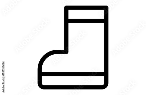 長靴のシンプルなベクターアイコン