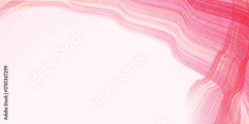 ピンク　波　幾何学　模様　背景