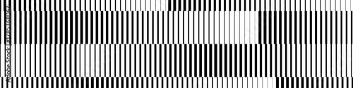 Doppler effect wallpapper. Repeating fading black white parallel lines backdrop. Gradient striped halftone texture background. Gradation lines pattern vector 10 eps
