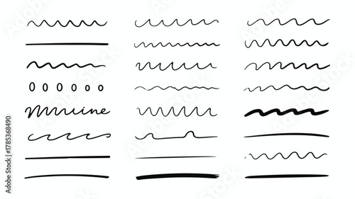 vector set of hair clippers for hair design and business illustration