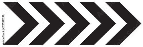 Arrow dynamic symbol. Speed, fast arrows symbols set. Arrow dynamic elements. Vector illustration. Arrow icon. Set black arrows symbols. Vector isolated on background. Speed, fast arrows symbols set.