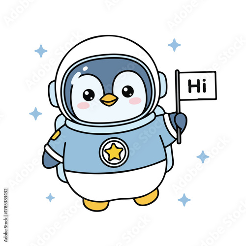 Penguin Saying Hi