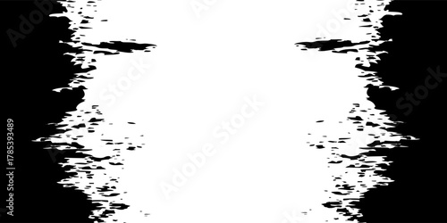 Brush Stroke Vector Set and Painted Text Boxes. Dirty Brush Texture. Grunge Brush Stroke. Set of Paintbrush. Artistic Grunge Texture. eps10