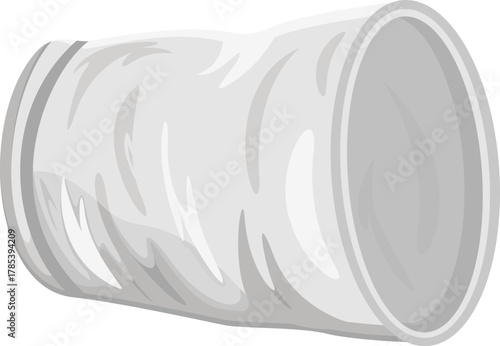 Illustration of an Plastic Cups