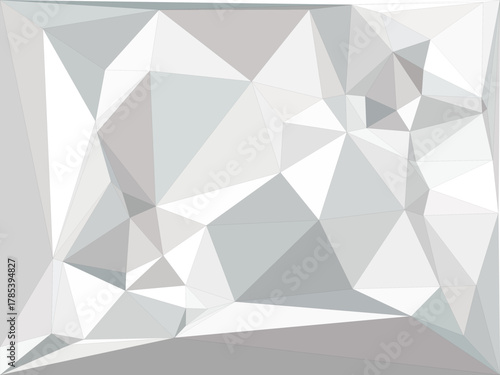Abstract Low Poly Gemstone Crystal Polygon Background