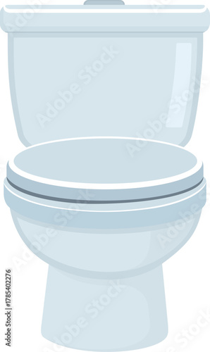 Illustration of a Toilet Bowl