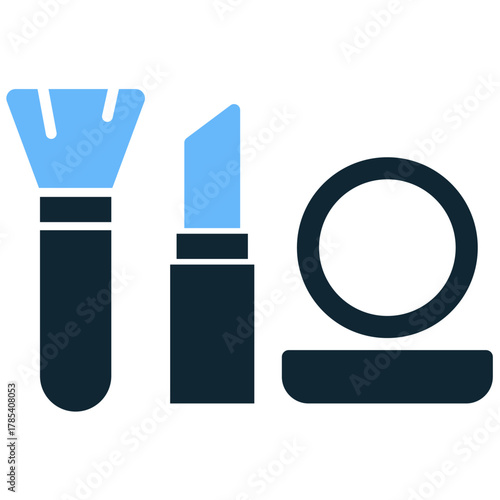 Cosmetic Icon Vector Simple vector icon representing makeup or cosmetic products. Ideal for beauty, fashion, retail, and personal care branding and applications.