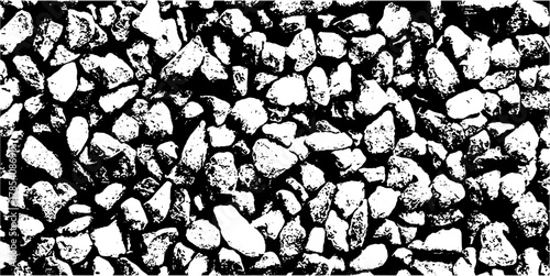Pebble Texture Vector Seamless vector pattern ideal for natural backgrounds, ground surfaces, spa themes, and decorative design overlays.