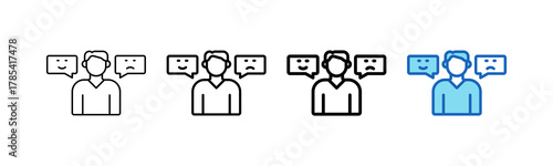 Personality Outline Style icon