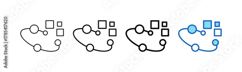 Transformation Outline Style icon