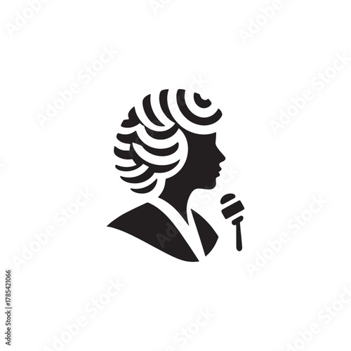 Lady Justice Silhouette