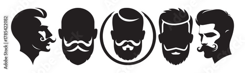 Bearded Gentleman Silhouette