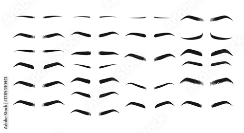 Eyebrow shapes guide different eyebrow styles eyebrow trends eyebrow design