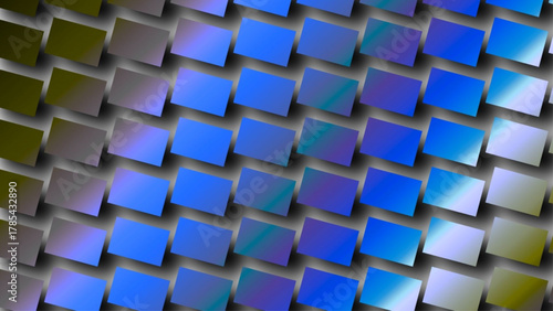 Visual Serenity: Subdued tones allow the repeating structure to guide the viewer's eye