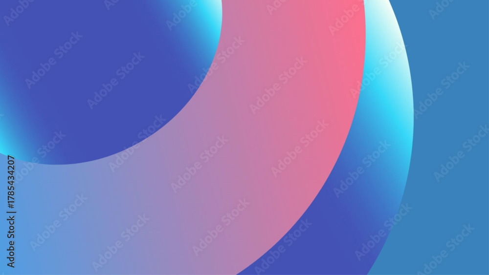 Obraz premium Subtle Vibrancy: A clean arrangement punctuated by flashes of intense, hidden shades.