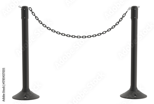 Tableau sur toile Fence on posts