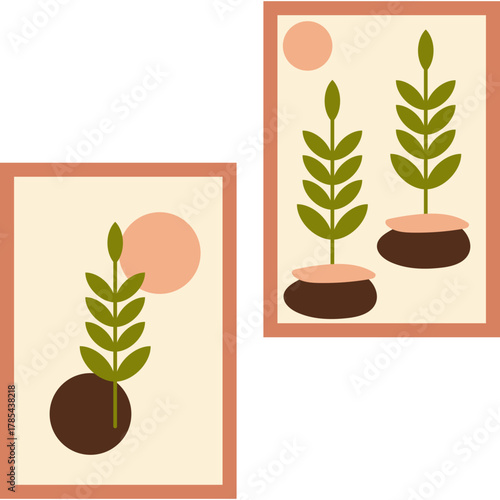 Flat Wall Decoration