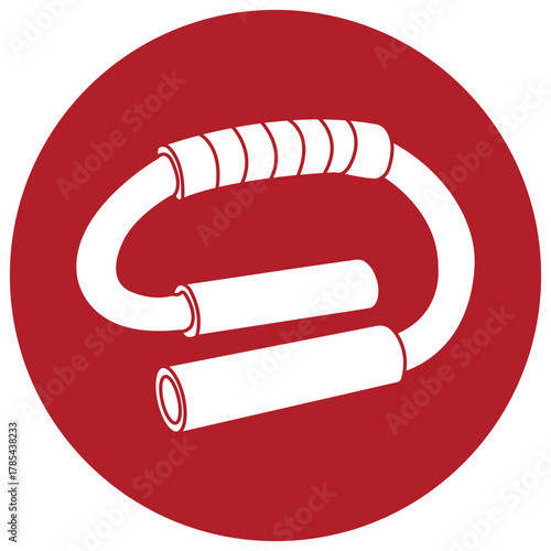 Push up handle icon  design