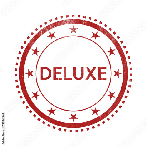 Deluxe Stamp Vector Graphic