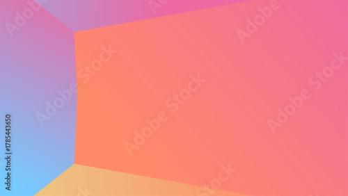 Structured Emotion: Cool, calculated patterns juxtaposed with inherently warm, vivid areas.